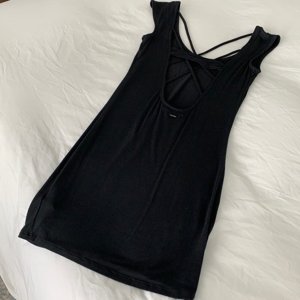 Volcom black dress